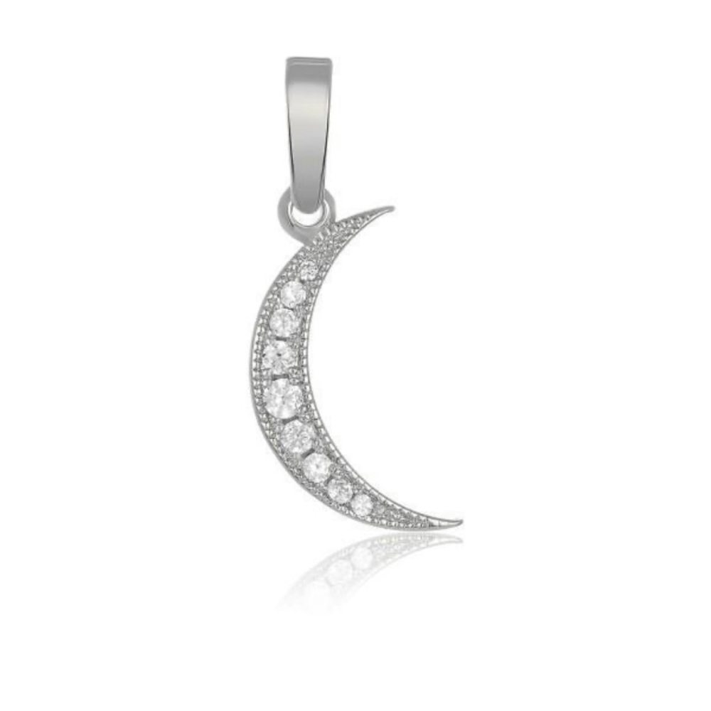 Melinda María ICONS DOUBLE SIDED MOON CHARM